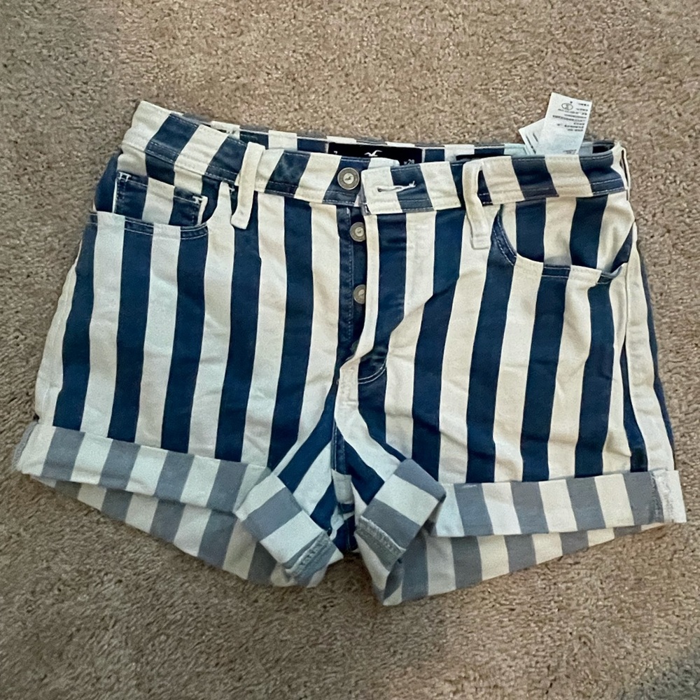Hollister striped shorts